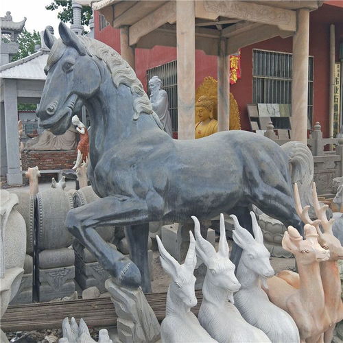 石雕12生肖雕刻 景观雕塑十二生肖动物雕塑